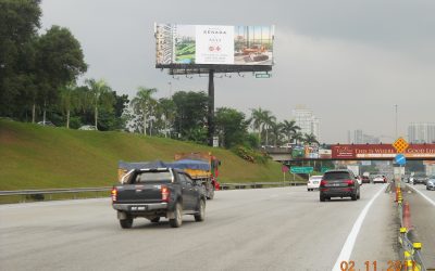 Overhead Bridge at Sprint Highway, Bandar Utama