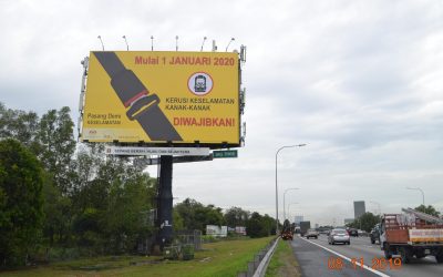 Double-Sided Billboard at ELITE Highway, Putrajaya