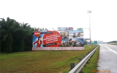 Free-Standing Billboard at KLIA Expressway