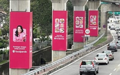 Pillar Wrap advertising at LDP Highway