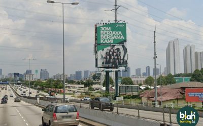 Digital Billboard at MRR2, Ampang to Cheras