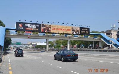 Overhead Bridge at New Pantai Expressway