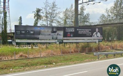 Free-Standing Billboard at NSE KM142.6, towards Penang Bridge