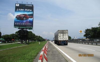 Double-Sided Billboard at Tapah R&R, NSE