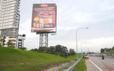 Double-Sided Billboard at NSE near Skudai, Johor
