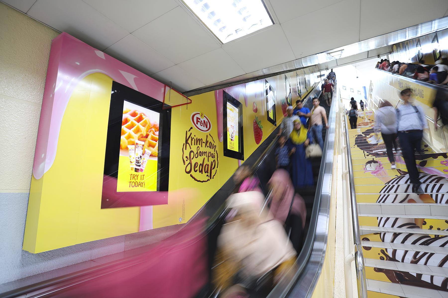 Escalator OOH Advertising