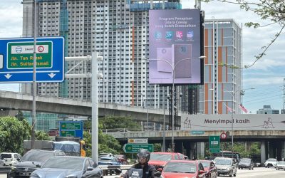 Digital Billboard at KL-Seremban Highway