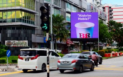 Digital Billboard at Sprint Highway, Sri Hartamas