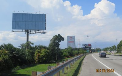 Double-Sided Billboard at KLIA Expressway KM A2.9