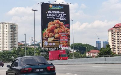Double-Sided Billboard at Sprint Highway, Penchala Link